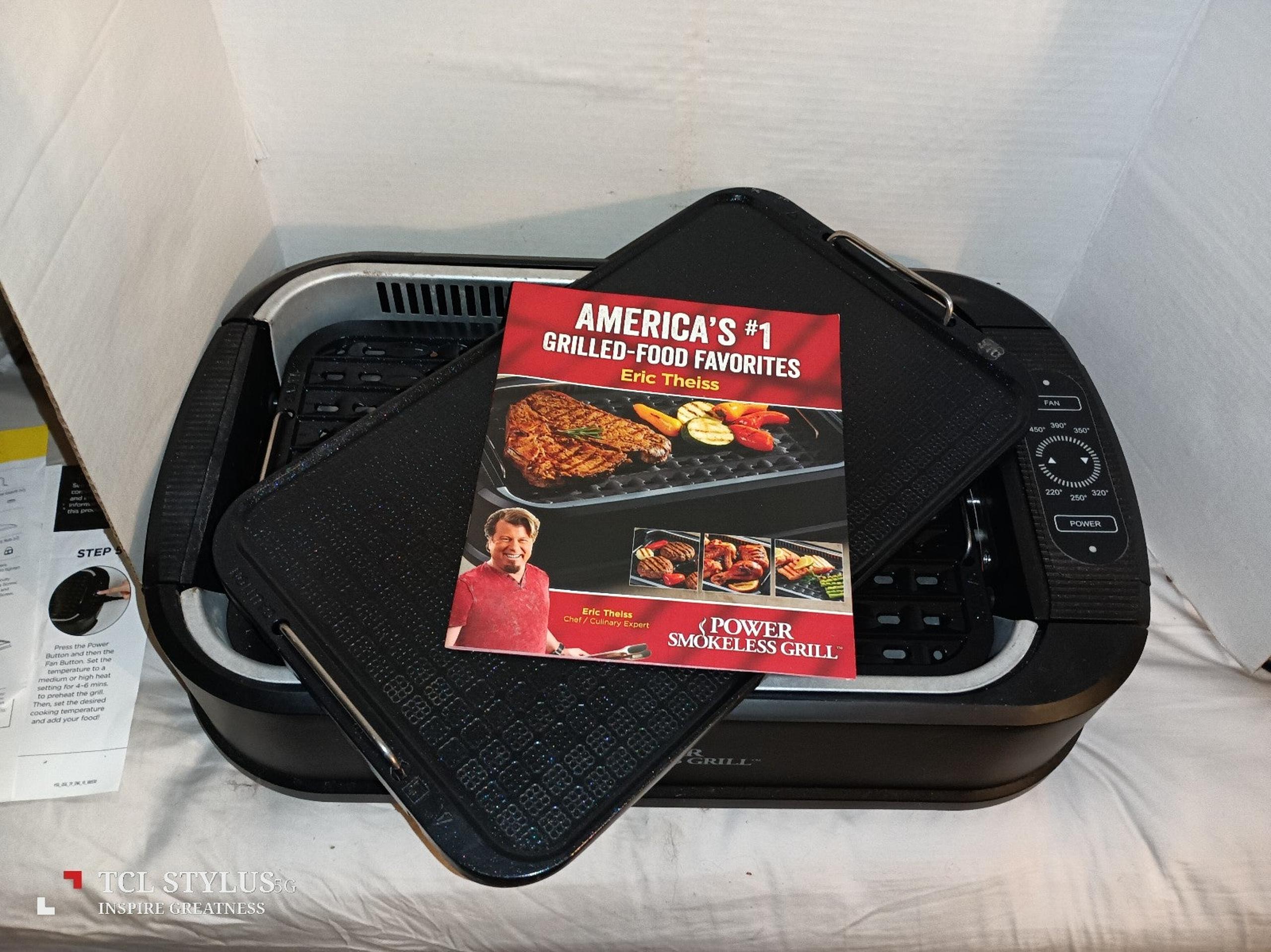 Smokeless Electric Indoor Removable Grill