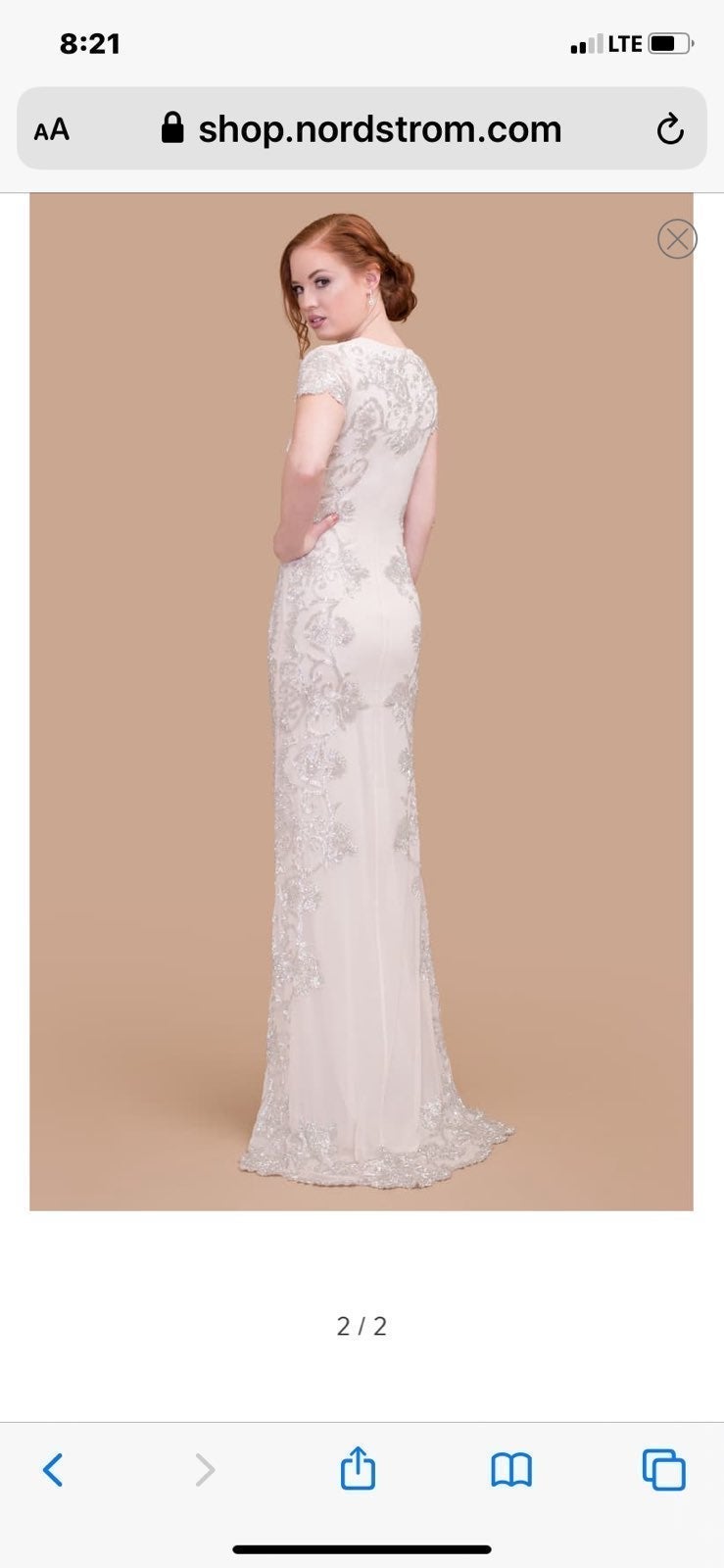 Lotus threads gown