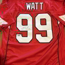 ARIZONA CARDINALS JJ WATT AUTOGRAPHED SIGNED JERSEY W/ COA
