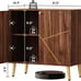 NEW Wood Accent Cabinet for Living Room
