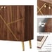 NEW Wood Accent Cabinet for Living Room