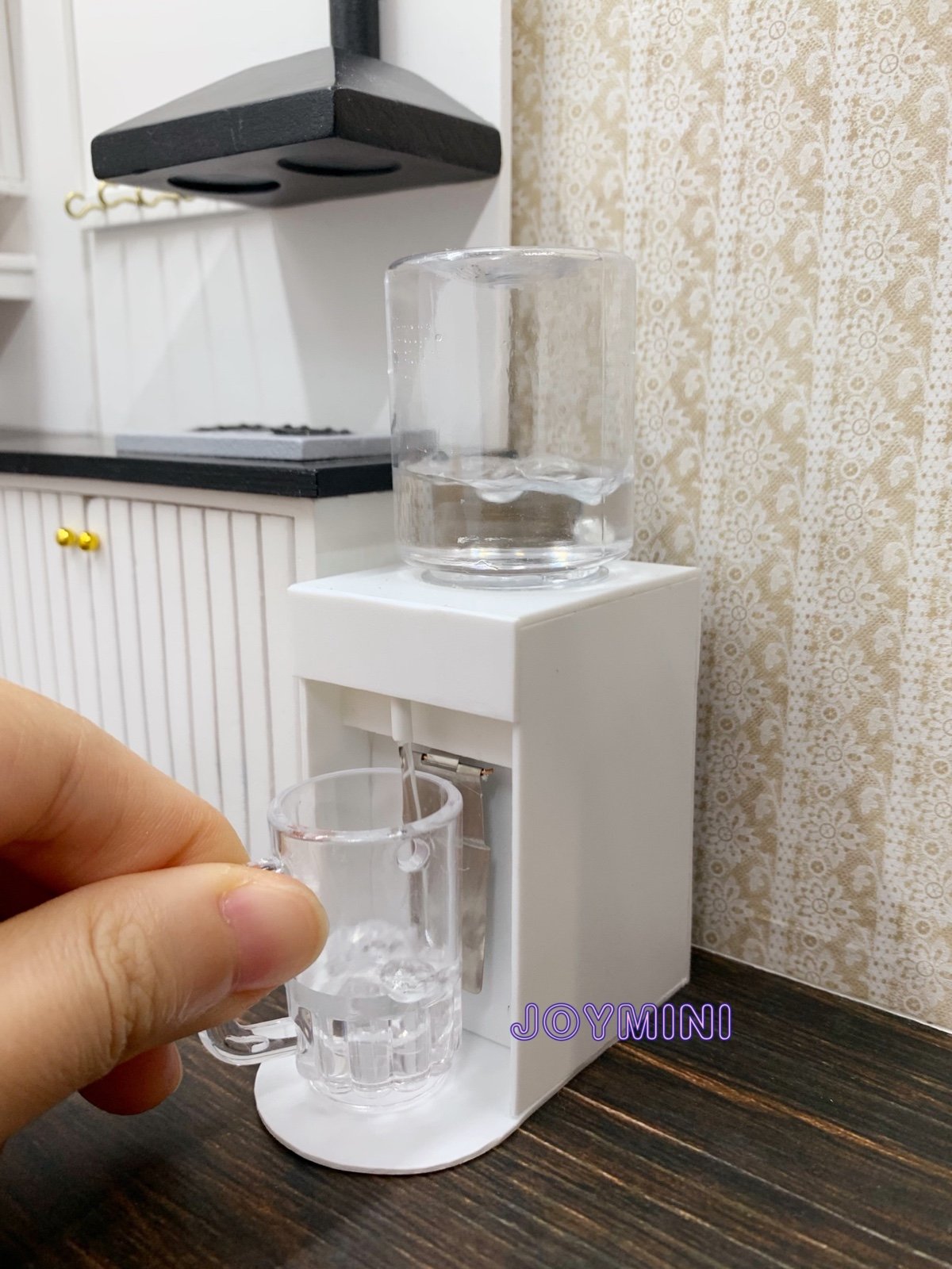 Dollhouse Miniature REAL Working Mini Water Dispenser Battery Powered Toy