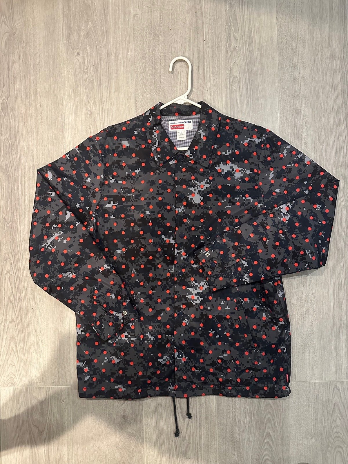 Supreme CDG Comme des Garcons Coaches Jacket 100% authentic