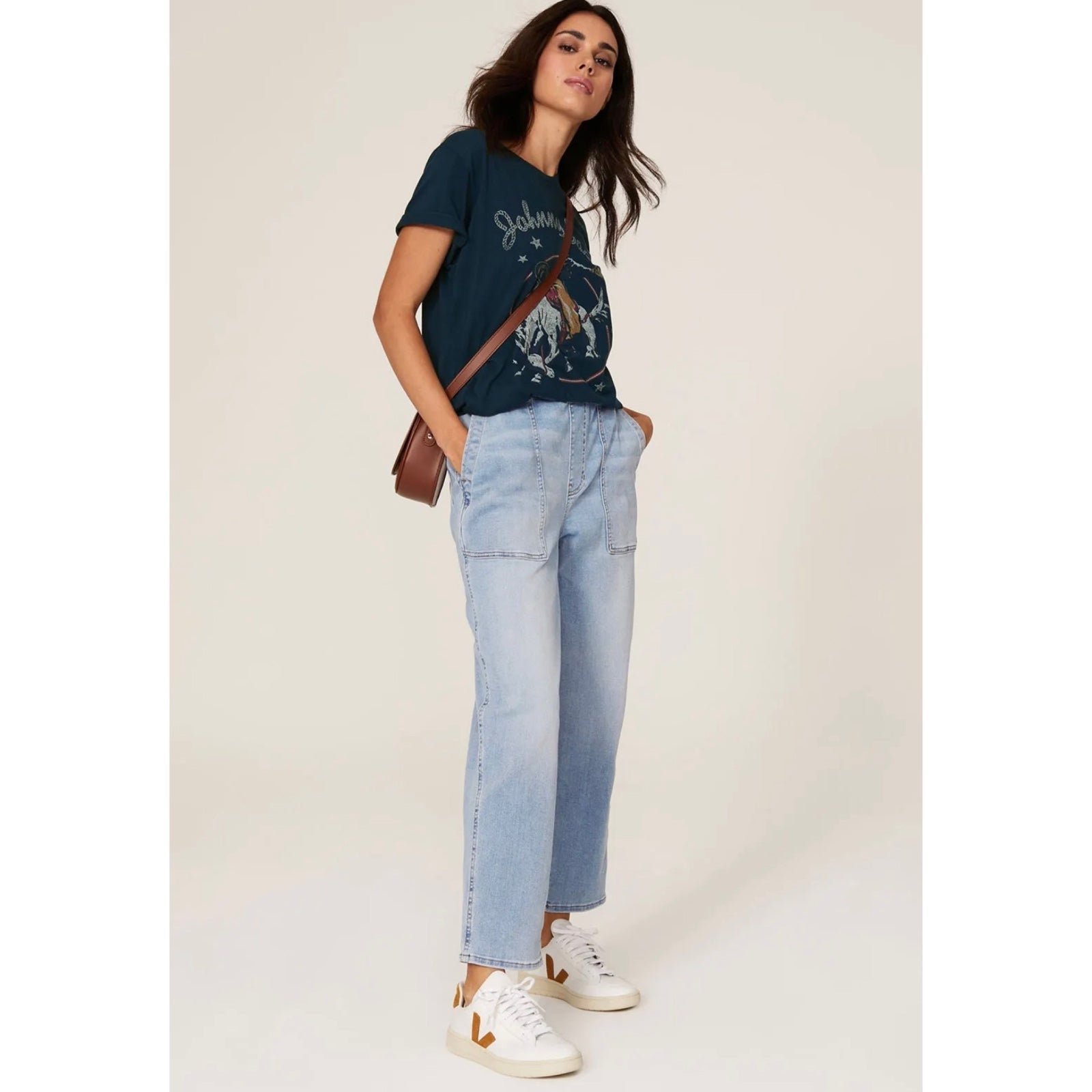 NWT Madewell Pull-On Relaxed Jeans Size S
