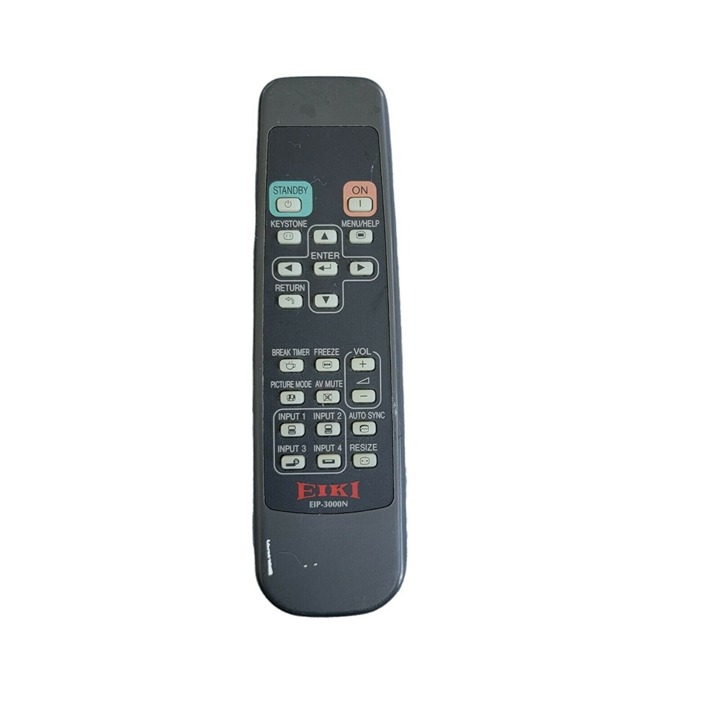 Genuine Eiki Projector Remote Control EIP-3000N Tested And Works