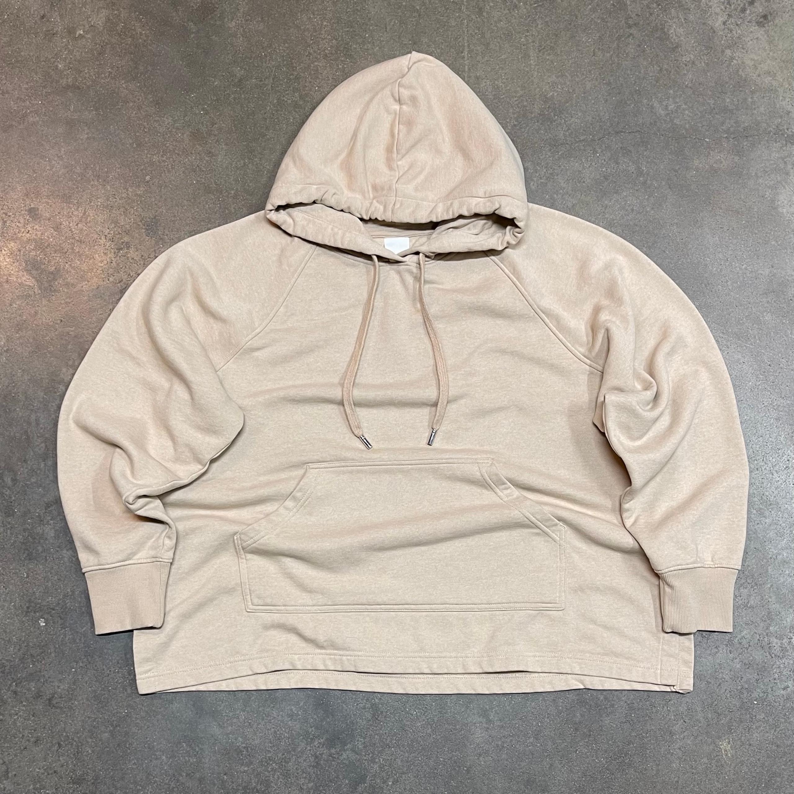 H&M Basics Blank Boxy Pullover Hoodie