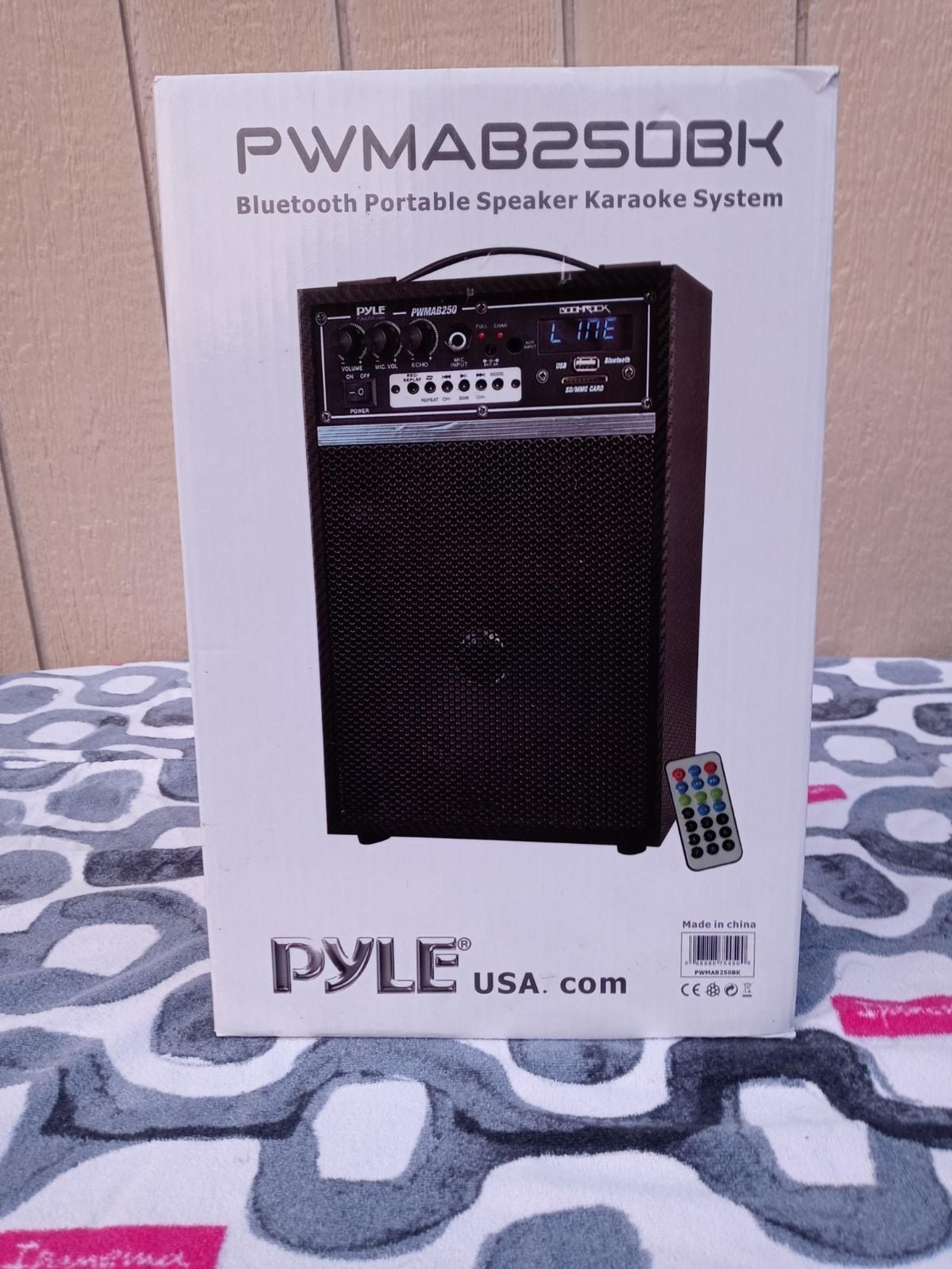 Pyle Portable Bluetooth Karaoke System