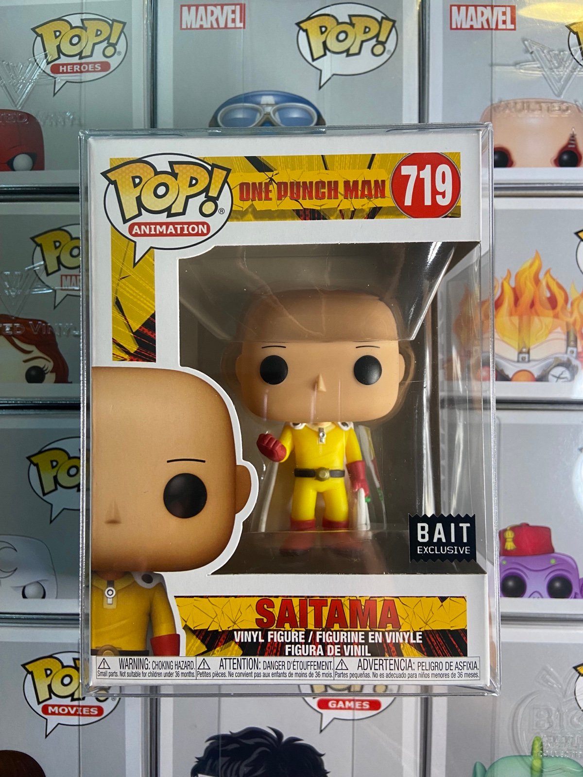 Funko Pop One Punch Man: Saitama #719 Bait Exclusive