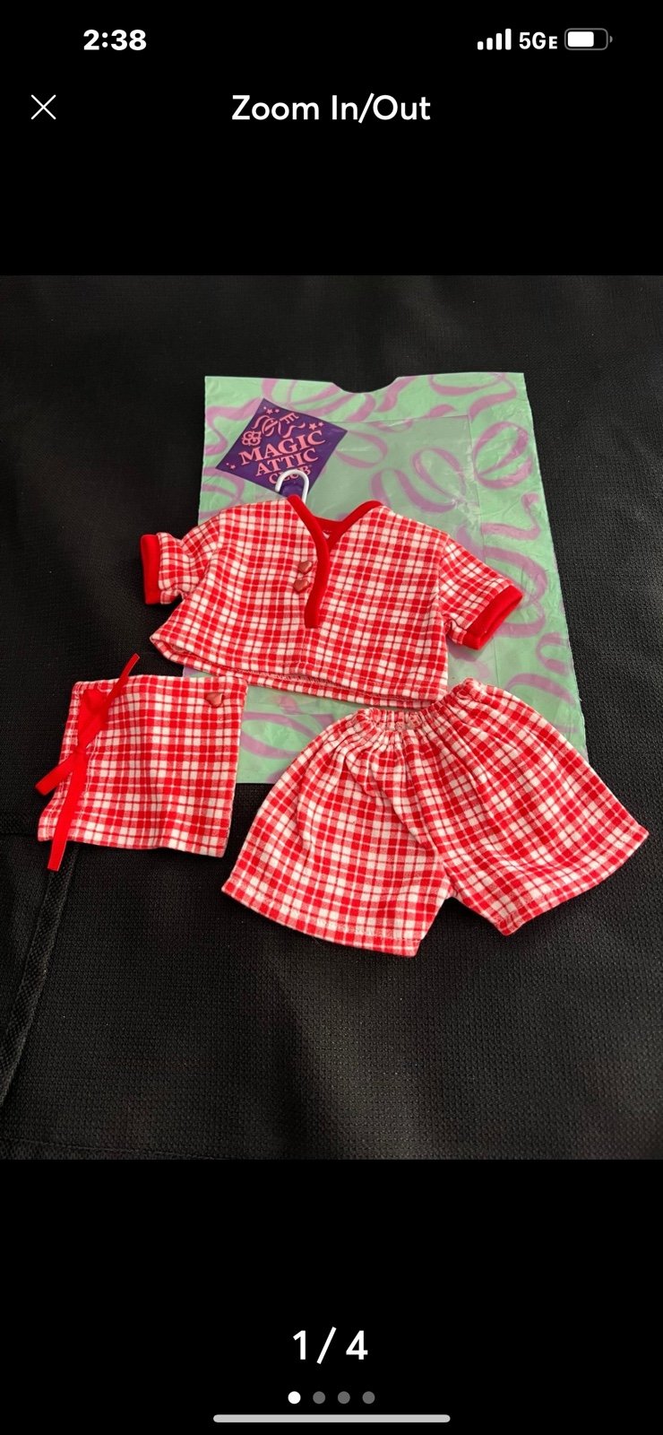NEW HTF Magic Attic Club Camp Pajamas PJ’s Fashion.
