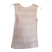 Mur Mur knit ecru neutral sleeveless sweater tank NWT