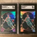 LaMelo Ball Charlotte Hornets 2020-21 Panini Select 2-Slab RC Lot SGC MINT 9