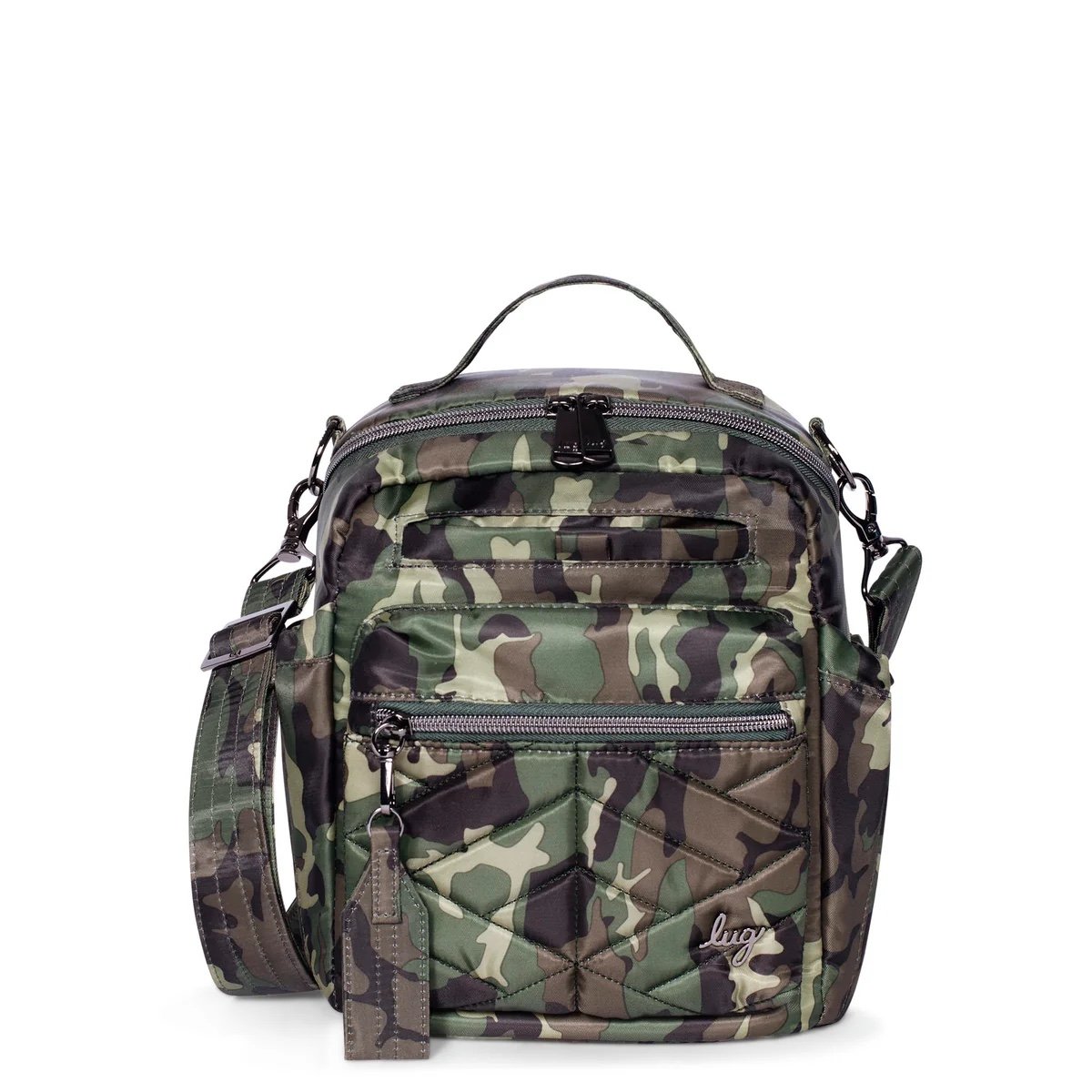 Lug Alpine Crossbody Bag NWT Camo Green