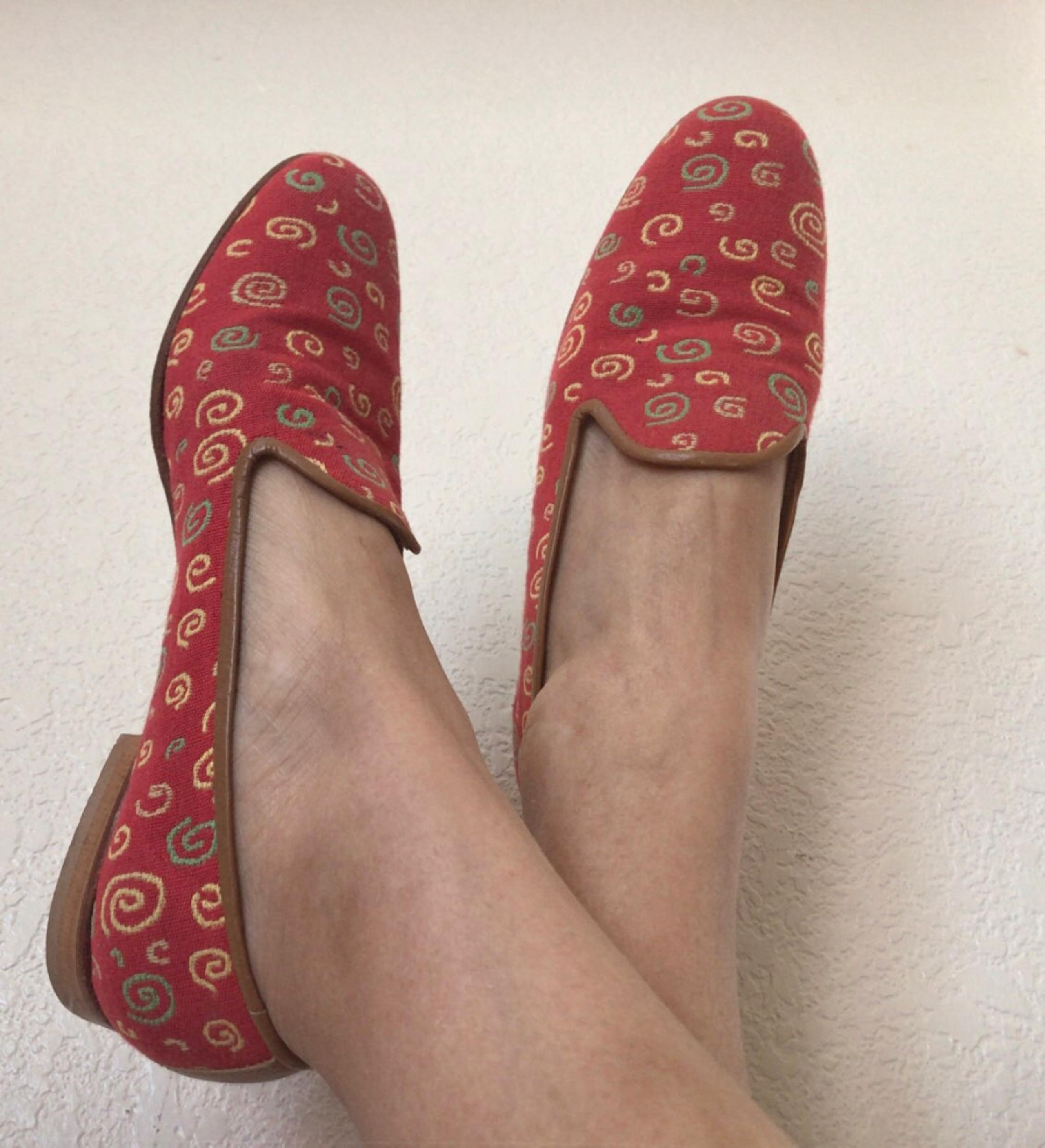 Vintage jacquard loafer