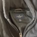 American Eagle leather jacket hoodie, size small