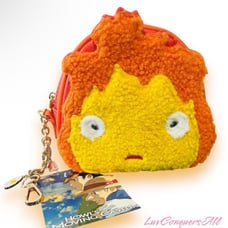 Studio Ghibli Howl's Moving Castle Calcifer Figural Coin Purse
