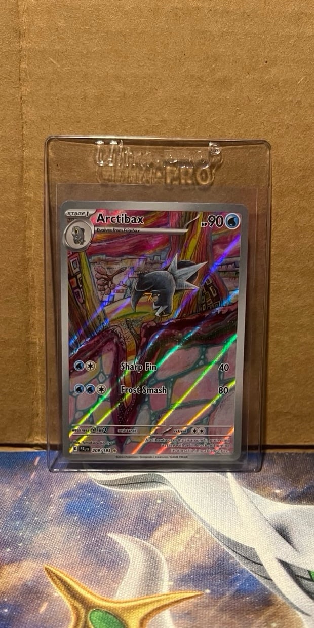 Arctibax Illustration Rare 209/193 Paldea Evolved NM