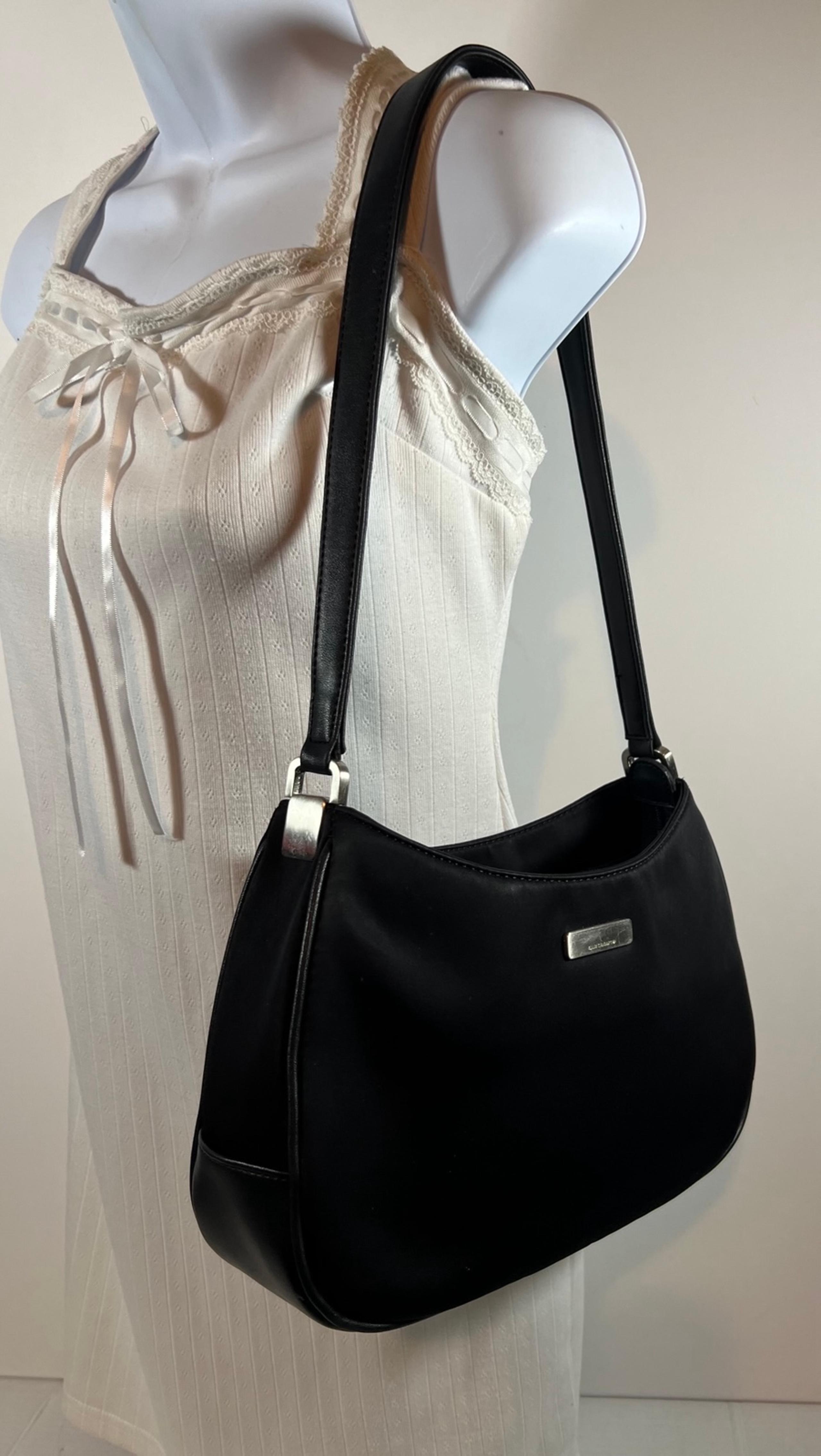 Liz Claiborne Womens Black Purse  Shoulder Bag
