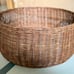 Brand New Basket Rattan wicker Tree Collar With Handles Dark Brown- Studio McGee