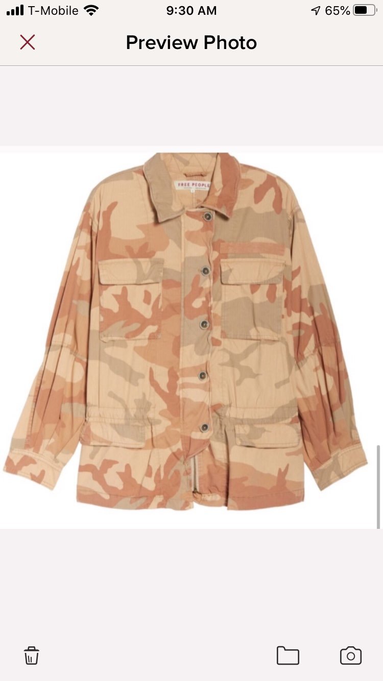 Free People Lead The Way Camo Jacket