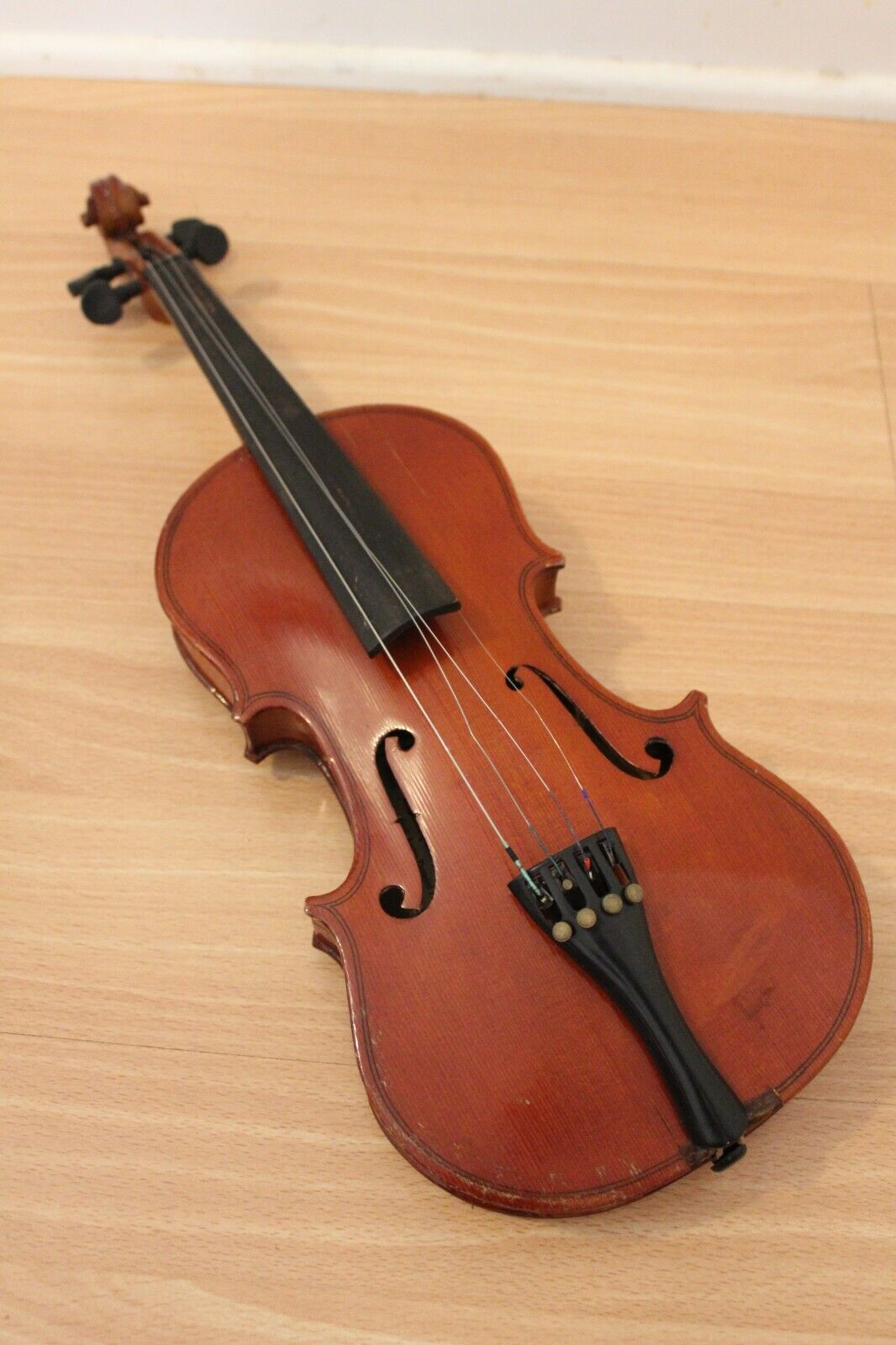 【★安心の定価販売★】 Domini Anno Fecit Cremona violin vintage 19 1/2 Bow & Case 弦楽器