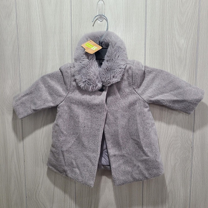 Crazy 8 Faux Fur Coats Jackets for Girls Sizes 0 24 mos Mercari