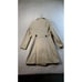 Fashion Collection Pea Coat Womens Small Beige Pockets Double Breasted 4 Button
