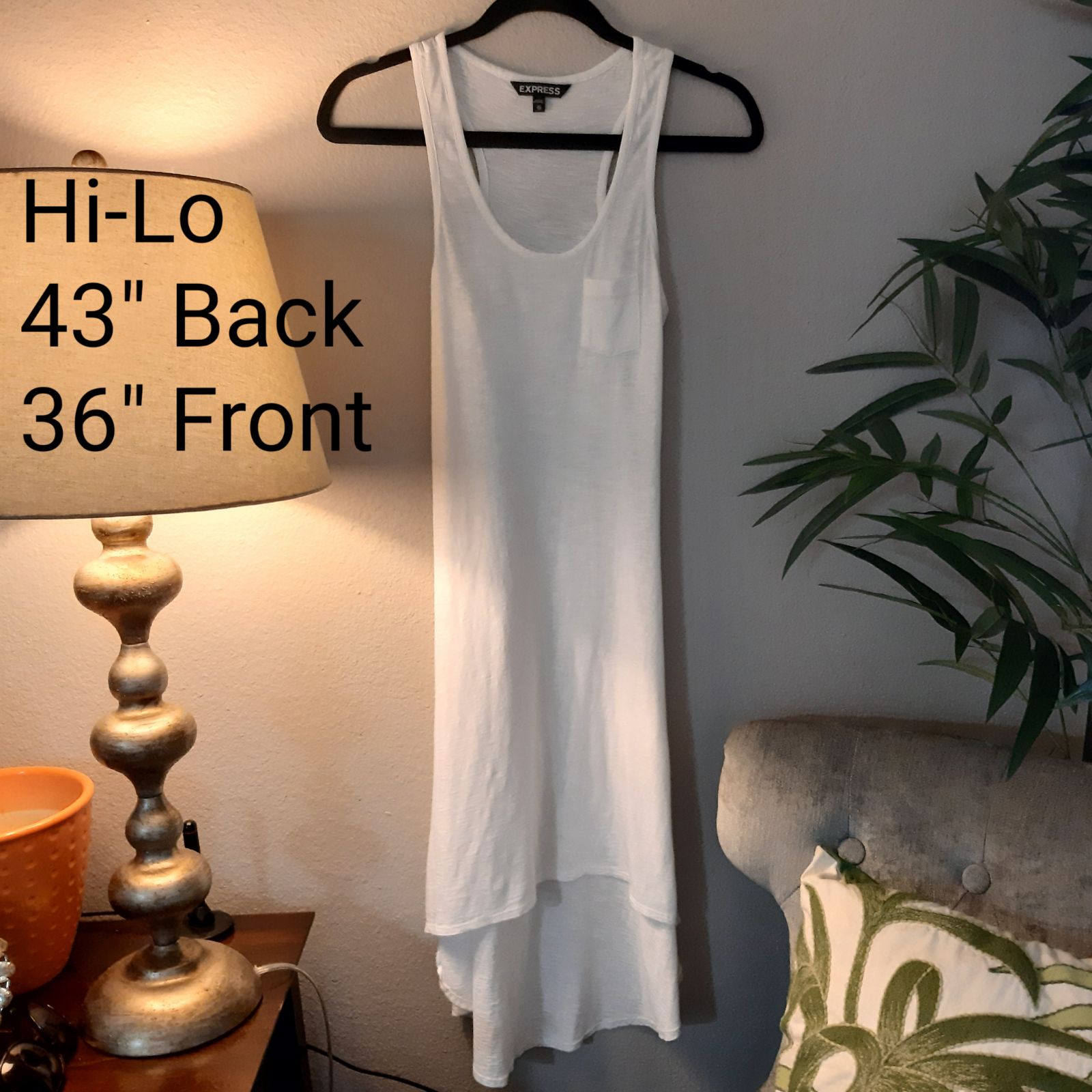 Hi-Lo Dress / Swimsuit Cover-Up! Burn-Ou