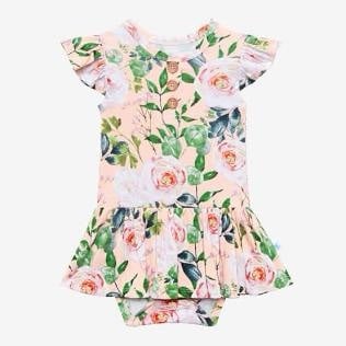 Posh Peanut Harper twirl bodysuit 2T