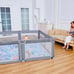 TODALE Baby Playpen for Toddler, Extra Large Baby Playard, Infant Safety Activit