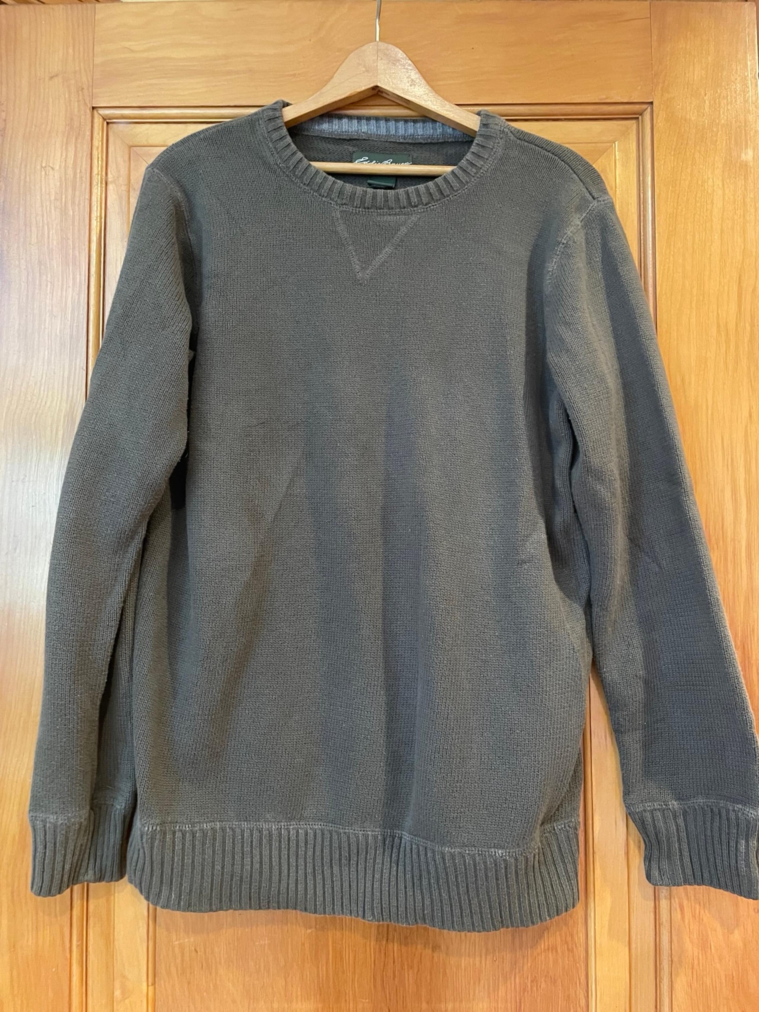 Vintage Eddie Bauer Green Crewneck Sweater