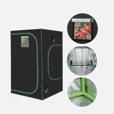 48 x48 x80 Plant Growing Grow Tent Hydroponic Window Floor Tray 4x4 for Indoor