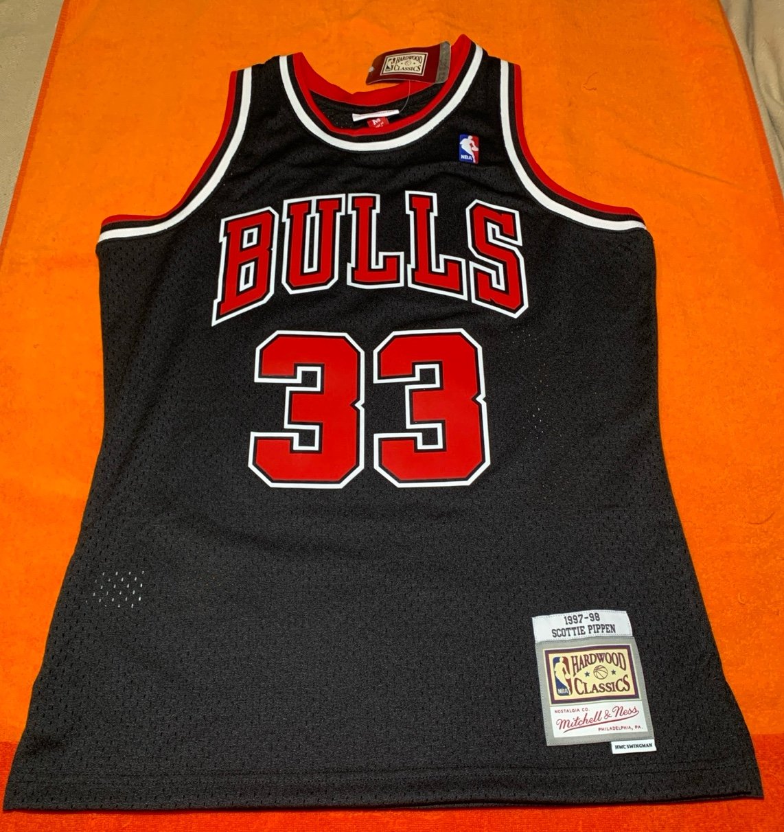 Scottie Pippen #33 Swingman Chicago Bulls 97-98 Jersey