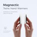OCOOPA Magnetic Rechargeable Hand Warmers 2 Pack, Ultrathin Electric Handwarmers