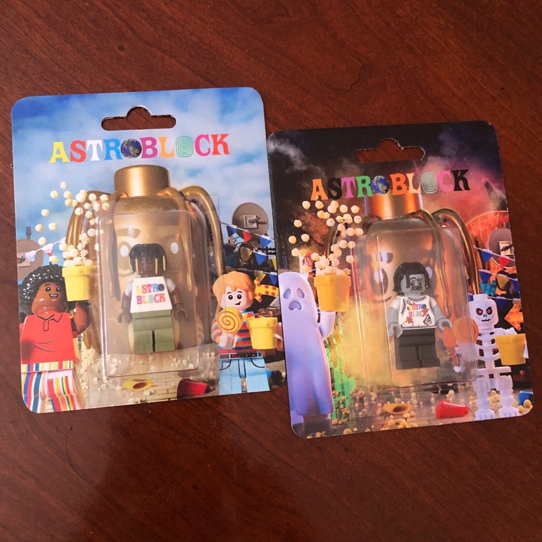 CanvasDon Travis Scott Astroworld unofficial Lego figures