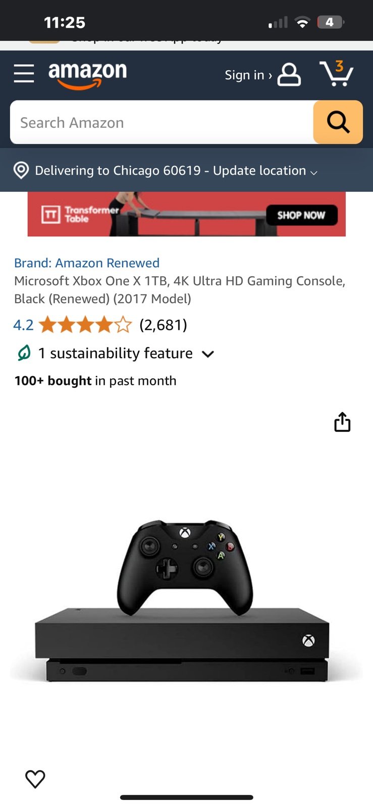 Xbox one x