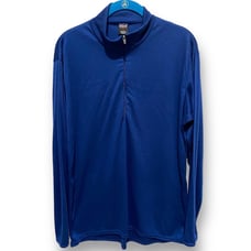 Patagonia Capilene Blue 1/4 Zip Pullover Size LARGE Long Sleeve Outdoors Gear