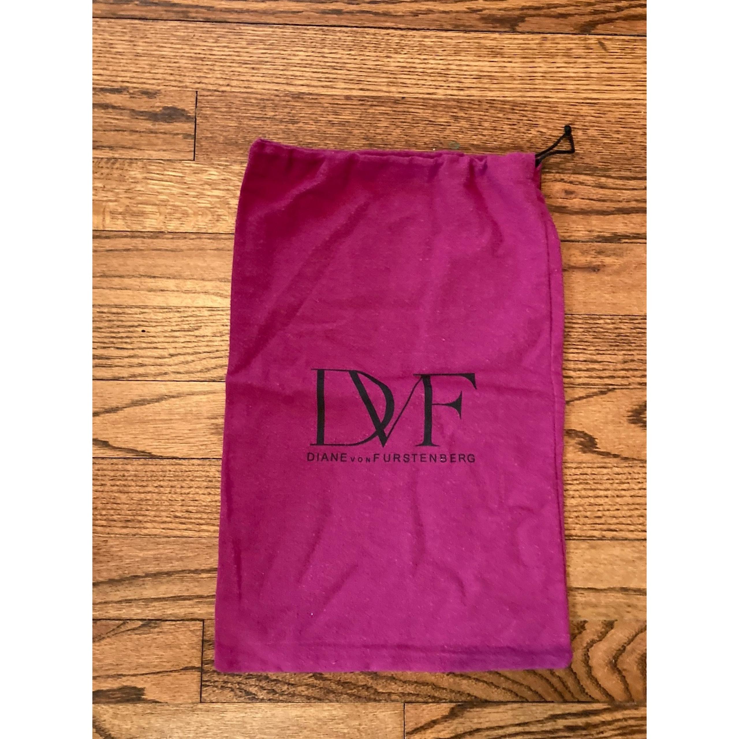 Authentic Diane Von Furstenberg Purple Dust Bag Logo For Purse Or Shoes