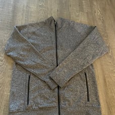 Lululemon men’s running zip up jacket grey