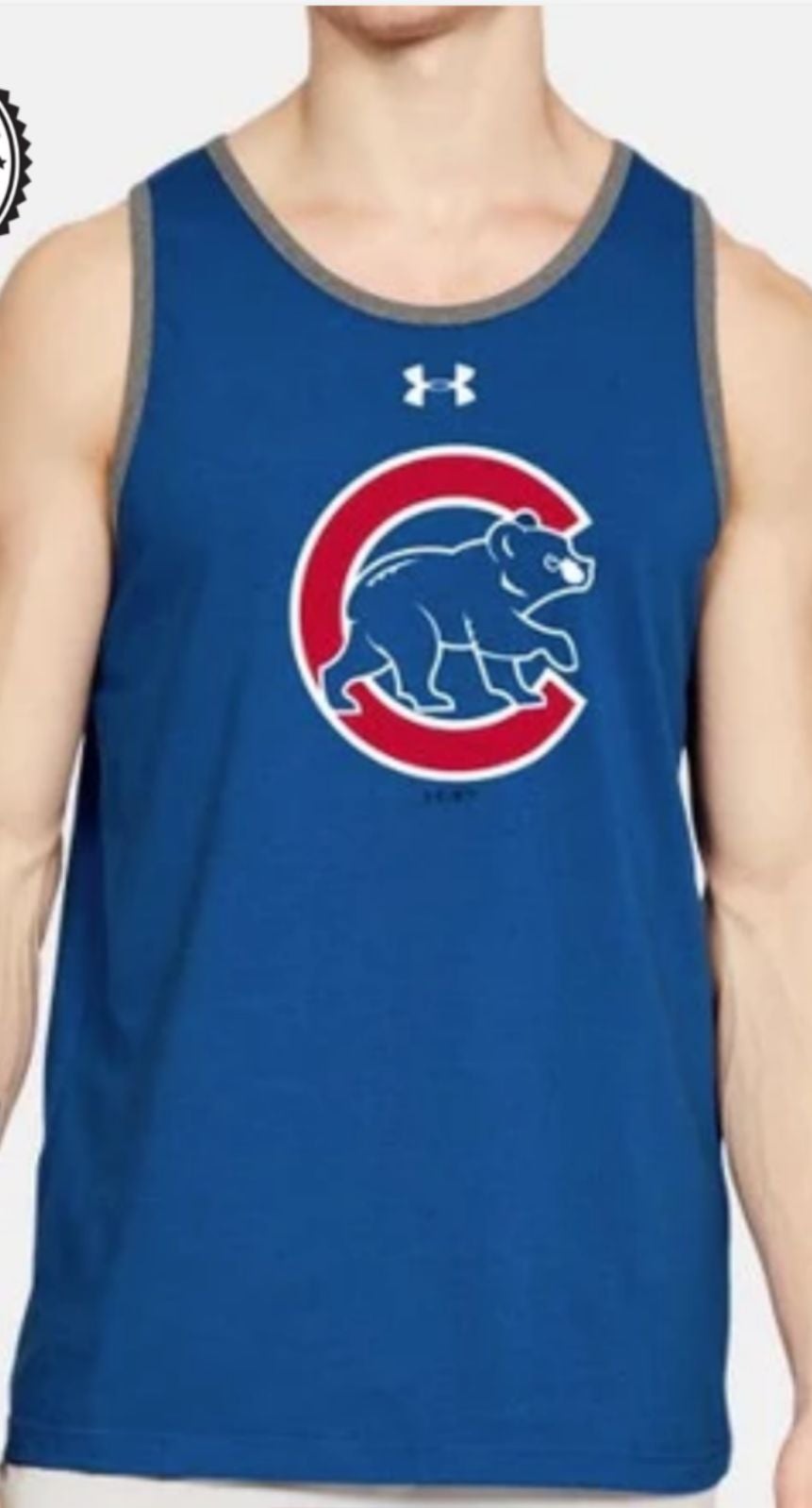 Chicago Cubs under armor tank top L