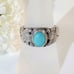 Sonoran Turquoise 1.2 Carats Sterling Silver Ring Size 5