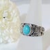 Sonoran Turquoise 1.2 Carats Sterling Silver Ring Size 5
