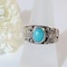 Sonoran Turquoise 1.2 Carats Sterling Silver Ring Size 5