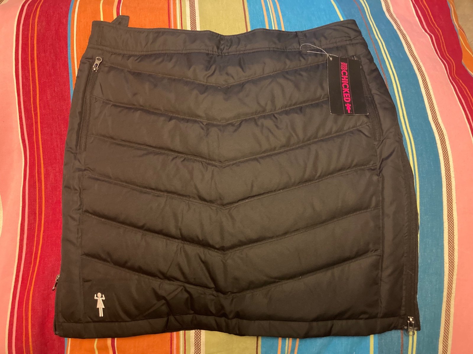 Insulated Down Puffer Skirt - XL