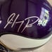 Sidney Rice Autographed Helmet