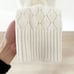 Anthropologie White Ramona Cable Pointelle Knit Chunky Alpaca Sweater | XL
