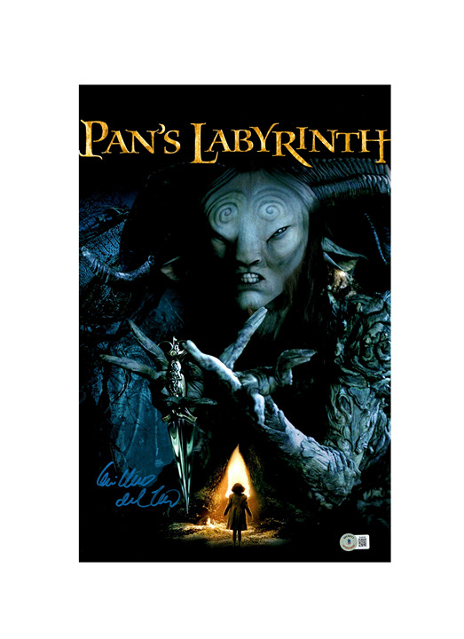 Guillermo Del Toro Signed Autographed 11x17 Pan's Labyrinth Photo With Beckett C