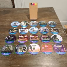 Lot of 20 Poor Condition PlayStation 4 PS4 Games - AAAYF