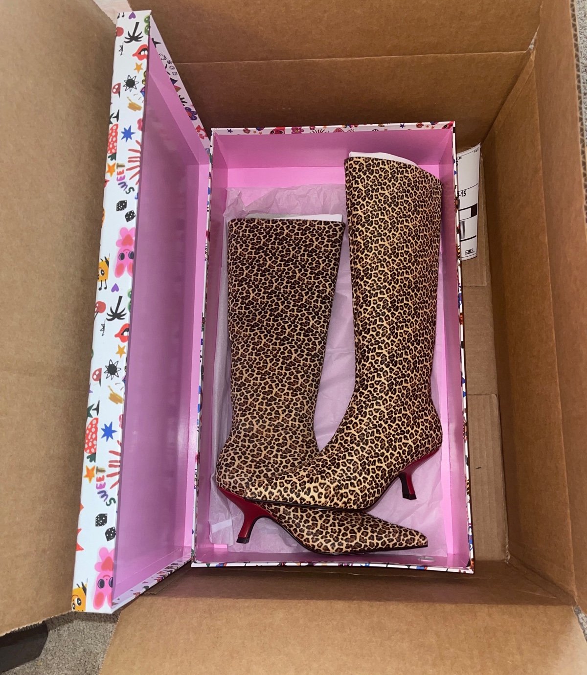 Jeffrey Campbell Animal Print Boots