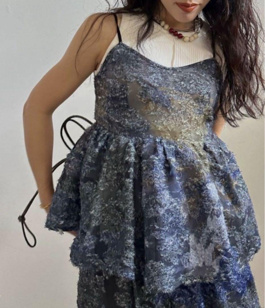 MEDI RACHEL FLUFFY ART CAMISOLE（キャミソール）｜Ameri