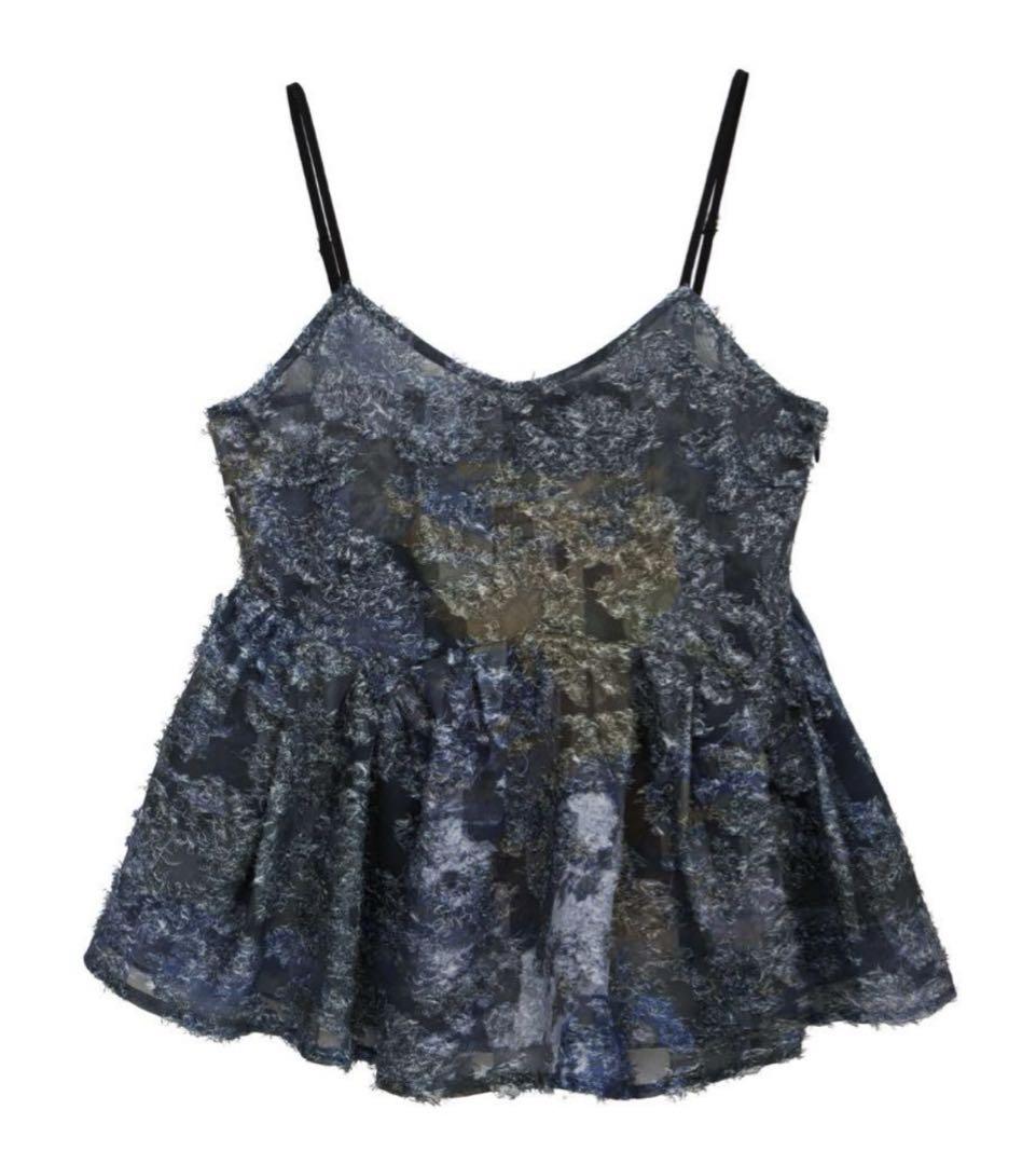 売れ筋新商品 Ameri MEDI CAMISOLE ART FLUFFY RACHEL トップス